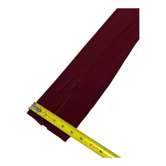 Athleta Women's Aura Split Pants Size‎ Small Antique Burgundy NWT $98 - Picture 4 of 11